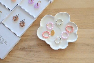 Seidi-sormus lasihelmist&auml;