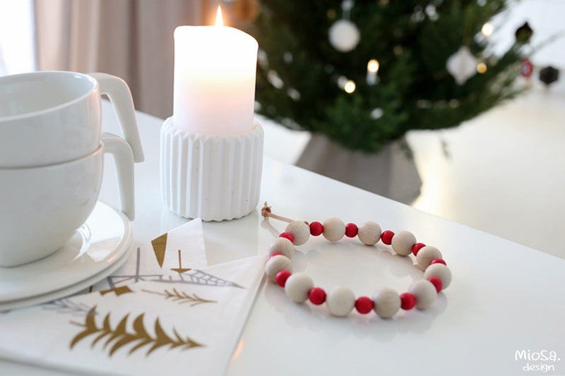 Joulunpunainen pannunalunen.